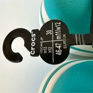 Crocs Crocband Clog Clogs Digital Aqua Mens 11 Women\'s 12 CROCS | Shoes | Crocs Crocband Clog Clogs Digital Aqua Mens  main image 3